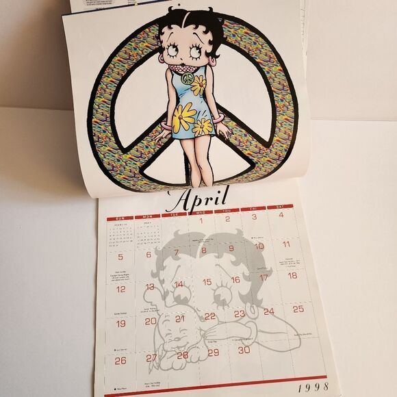 Betty Boop 1998 Calendar - Picture 5 of 5